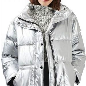 Puffy top shop jacket